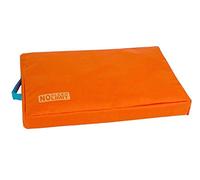 Wouapy Materasso No Sleep Limit Letto per Cane, Arancione, 90 x 60 x 8 cm