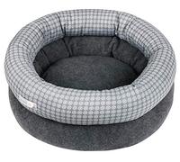 Wouapy - Nido Prestige Romance - Spazio di riposo realizzato con tessuto in feltro e stampa - Design, pratico e confortevole - Taglia unica - Antracite/Grigio/Bianco