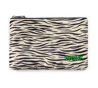 Wouf Beauty case 'Studio' écru / verde erba / nero Donna Wouf One Size
