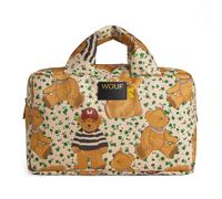 Wouf Nécessaire 'Daily' beige / camello / verde / nero Donna Wouf One Size