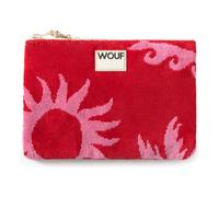 Wouf Terry Borsa per cosmetici 21 cm rosso