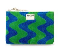 Wouf Terry Borsa per cosmetici 21 cm verde