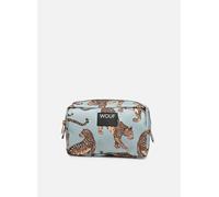 WOUF - Trousse de toilette - Emerald Leopard Verde - Pelletteria T.U Verde