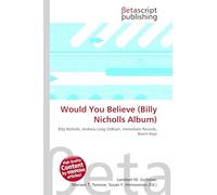 Would You Believe (Billy Nicholls Album): Billy Nicholls, Andrew Loog Oldham, Immediate Records, Beach Boys