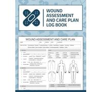 Wound Assessment & Care Plan Log Book: Wound Care Logbook | Wound Assessment Cheat Sheet Notebook | Wound Management Chart