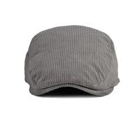WOUND Coppola Uomo Autunno E Inverno Cammello Velluto A Coste Uomo Berretto di Edera papà Casual Strillone Cappello A Becco D'Anatra Donna Berretto di Grandi Dimensioni 56-60 Cm,Grigio,56-60Cm