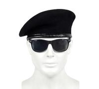 WOUND Coppola Uomo Berretto da Berretto in Tinta Unita A Dieci Colori Cappello Casual Autunno E Inverno Cappelli Caldi Hip Hop Outdoor Mantieni Caldi I Berretti,Nero,Taglia Unica