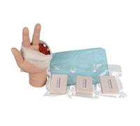 Wound Packing Hand Trainer, Trauma Hand Kit for Wound Care Demonstration Only, Dressing Training Hand