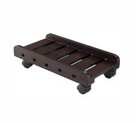 WouND Supporto per Computer Tower Staffa per CPU Staffa per Desktop Host Base in Legno massello con Staffa per Rack per Ruote