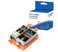 Woungzha Cartuccia di inchiostro compatibile PGI-35 PGI35 CLI-36 CLI36 1509B002 1511B002 Ricambio per Canon PIXMA IP100B PIXMA IP100 PIXMA IP110 PIXMA mini260 PIXMA mini320 TR150