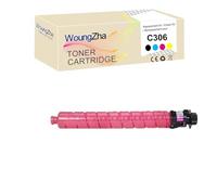 Woungzha Cartuccia toner MP-C306 MP-C307 Compatibile con pour Ricoh Aficio MP-C306 MP-C307 MP-C406 (1 Magenta)