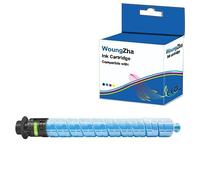 Woungzha Cartuccia Toner Ricoh IM C2000 C2500 Compatibile per Ricoh IM C2500 C2000 842307 842310 842309 842308 per IMC2005 IMC2000 Stampanti (1 Ciano)