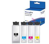 Woungzha Compatibili T01C1 T01C2 T01C3 T01C4 T01C Cartuccia d'inchiostro di ricambio per Epson Workforce Pro WF-C529RDTW C579RDTWF Stampanti (4 confezioni)