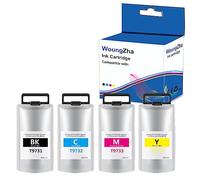 Woungzha T9731 T9732 T9733 T9734 Sacchetto di Inchiostro Pack Inchiostro con Chip Sostituzione Epson WF-C869Ra Stampante a getto d'inchiostro Cartuccia d'inchiostro a inchiostro completo(4 confezioni)