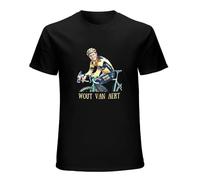 Wout Van Aert Wout Van Aert Funny Short Sleeve T-Shirt Black M