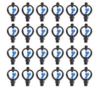 Wouueso 50 pezzi G1/2 irrigatore a farfalla, ugello automatico esterno per elica a 360 gradi