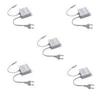 Wouueso Alimentatore di rete impermeabile, 12 V, uscita CC, ingresso AC 100-240 V, per CCTV, AHD, analogico, IP telecamere di sicurezza