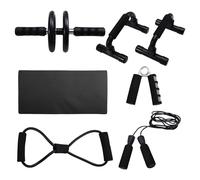 Wouueso Allenatore di supporto muscolare, bodybuilding, allenamento combinato per addominali, allenamento integrato