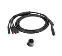 Wouueso Cavo principale impermeabile a 9 poli per il collegamento del controller elettrico della bicicletta con il cruscotto. 2PIN+3PIN+5PIN per alcuni controller KT.