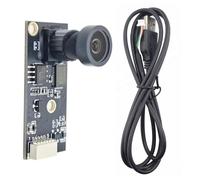 Wouueso Modulo fotocamera USB 1920x1080 per stampante 3D, scheda fotocamera, 2 megapixel, obiettivo fish-eye, UVC OTG