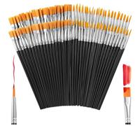 Wouueso Pennelli in nylon, 160 pezzi, in acrilico, per pittura ad olio e ad in classe