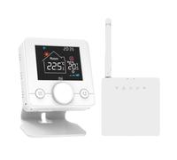 Wouueso Termostato wireless WiFi RF433 riscaldamento acqua termostato caldaia a gas con supporto supporto telecomando cellulare