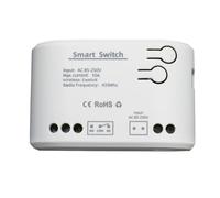 Wouueso Wi-Fi Smart Switch AC 85-250 V Inching Timer Smart Relay Controller APP Controllo vocale 1 canale Inching Relay