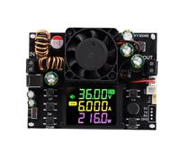 Wouueso XY3606B - Tensione di riduzione CNC Boost DC, alimentazione regolamentata regolabile, tensione costante, corrente 36 V/6 A/216 W, display LCD