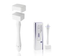 WOUYTPE Derma Stamp, Dermastamp Capelli, Microneedling Regolabile, Lunghezza Regolabile: 0-3 MM, Adatto per L'uso Sul Cuoio Capelluto, Sul Viso e su Varie Zone del Corpo, Assorbimento Ausiliario