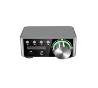 WOVEBIUS 100W Display Digitale Scheda Amplificatore Soundbox Elettrico Bluetooth Compatibile 5.0 Amplificatore di Potenza Accessori per Apparecchiature Audio Argento