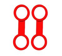 WOVEBIUS 2 x supporto universale per snorkeling in silicone per immersioni subacquee, colore rosso