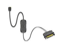 WOVEBIUS ARGB Controller ventola di raffreddamento 3pin a SATA Power Supply Hub Desktop Computer Fan Accessorio