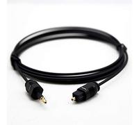 WOVEBIUS Cavo audio ottico da 1,5 m OD4.0 da Toslink a Mini Toslink da 3,5 mm SPDIF
