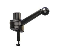 WOVEBIUS Clip per bocchetta dell'aria con giunto a sfera da 17 mm per supporto per telefono da auto