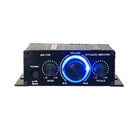 WOVEBIUS HiFi Amplificatore di Potenza Mini Ricevitore Audio Digital Stereo AMP Controllo del Volume,AK170 400W
