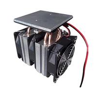 WOVEBIUS Peltier Cooler Kit Condizionatore Modulo con Ventola per Raffreddamento Piastra Banco Prova