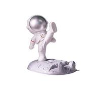 WOVEBIUS Supporto universale per telefono cellulare astronauti palmare astronauti supporto per bambini decorazione per cellulare staffa alta argento
