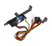 WOVEBIUS Ventola di raffreddamento controller di velocità 3 canali 3pin PC 12V Power PCI staffa