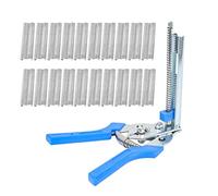 WOVELOT 1 pz Maiale Anello Pinza Strumento e 600 pz M Clip di Pollo Mesh Gabbia Filo di Piegatura Saldatura Saldatura Saldatura Riparazione Utensili A Mano