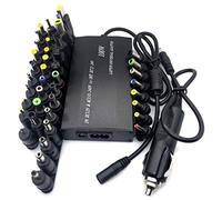 WOVELOT Adattatore di alimentazione CA universale da 5 V-24 V caricabatterie da auto regolabile per la casa alimentatore USB 5 V 100 W 5 A computer portatile con connettore CC da 34 pezzi