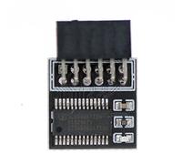 WOVELOT Modulo di sicurezza di crittografia TPM 2.0 Remote Card LPC-12PIN per GIGABYTE 12PIN LPC TPM2.0 LPC Modulo di sicurezza a 12 pin