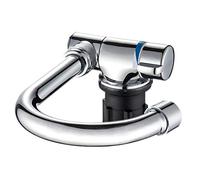WOVELOT Rubinetto da Cucina Pieghevole Lavello con Rotazione un 360 Gradi Rubinetto per Acqua Miscelatore Monocomando per Acqua Calda e Fredda Rubinetto nel Rame per Barca Camper