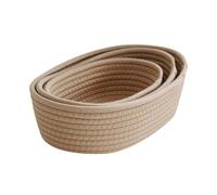 Woven Baskets For Storage,Strong Foldable Container Bins | Space-Saving Toy Basket,for Nursery Kids Baby Boys Girls Diapers Toys Laundry Blankets Towels Dorm Closet Bathroom Pantry Living Room