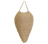 Woven Gancio Wasp Nest Decoy, Fake Hornet Obstacle, 14,17 x 7,87 pollici Hangable Outdoor Decoration, Porch Eaves Protector for Garden Orchard Use, Sterminio Accessory