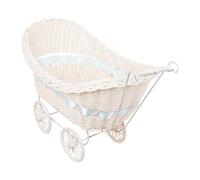 Woven Newbořn Carriage for Newbořn Shower Home Storage Organization Home | Charming metal & PVC stroller decor for home storage, Ɓaby showers, weddings, and stylish table centerpieces.