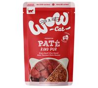 WOW Adult 12 x 125 g Umido per gatto - Manzo Puro