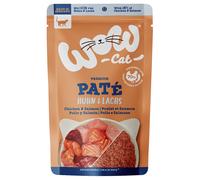 WOW Adult 12 x 125 g Umido per gatto - Pollo & Salmone