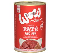 WOW Adult 12 x 400 g Umido per gatto - Manzo Puro