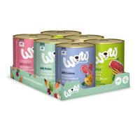 WOW Adult 6 x 800 g Alimento umido per cane - Pacco misto (5 varianti)