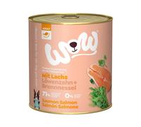 WOW Cane Salmone 6 X 800G (8,31€/KG)